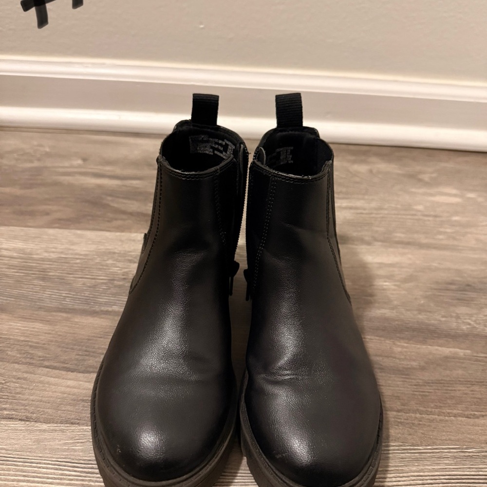 Wonder Nation Black Girls Boots size #13